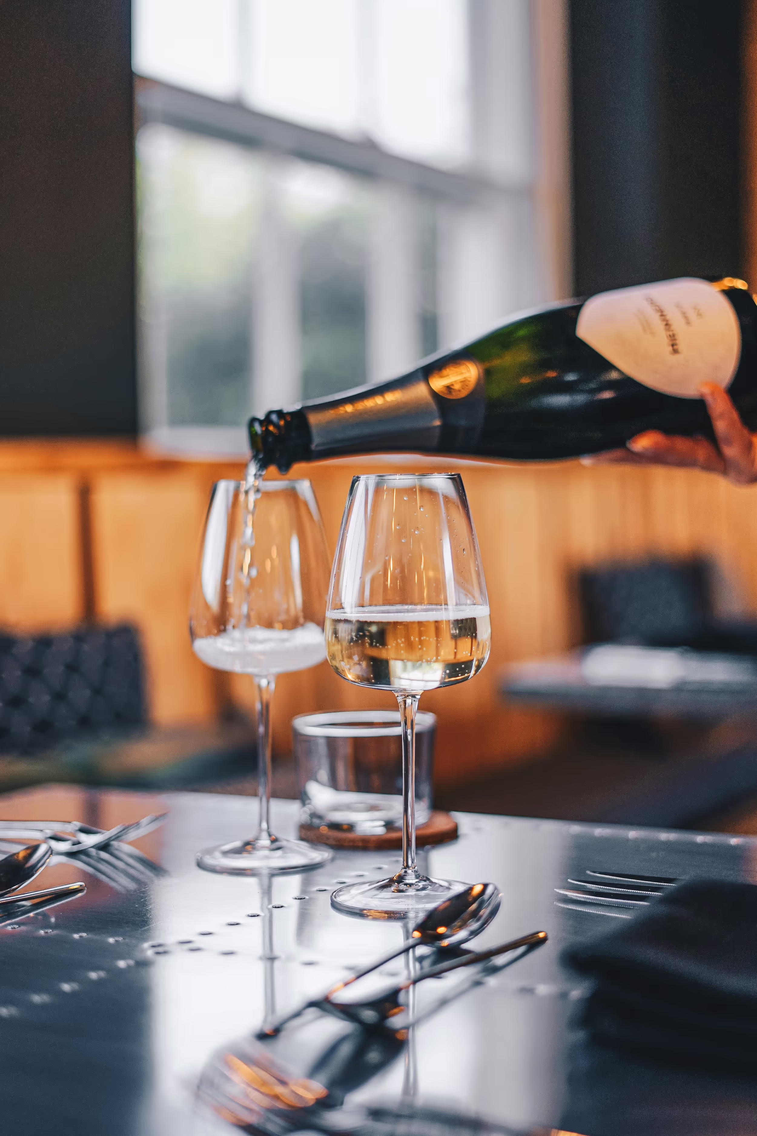 Champagne drinks